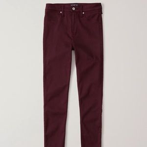 Abercrombie simone high rise jean legging ankle